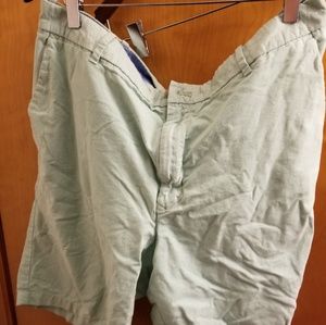 Mint green shorts